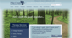 Desktop Screenshot of pikecreekpsych.com